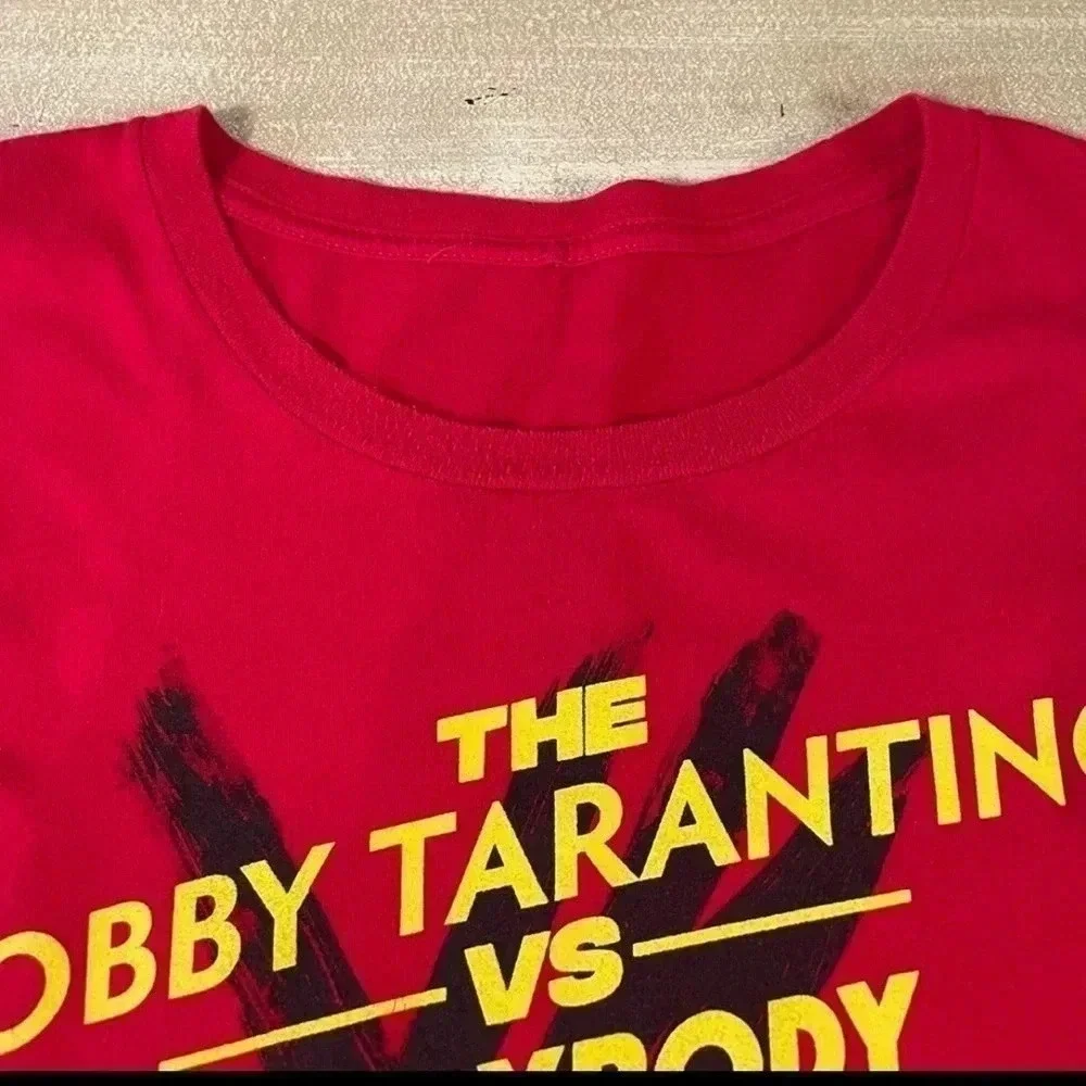 RARE Logic Bobby Tarantino Vs Everybody Tour Red Long Sleeve Tee.‎